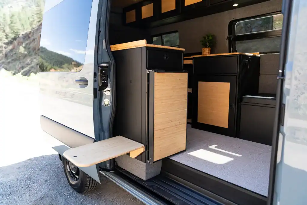 Vanworks Nomad Transit 148" Split Kitchen Galley